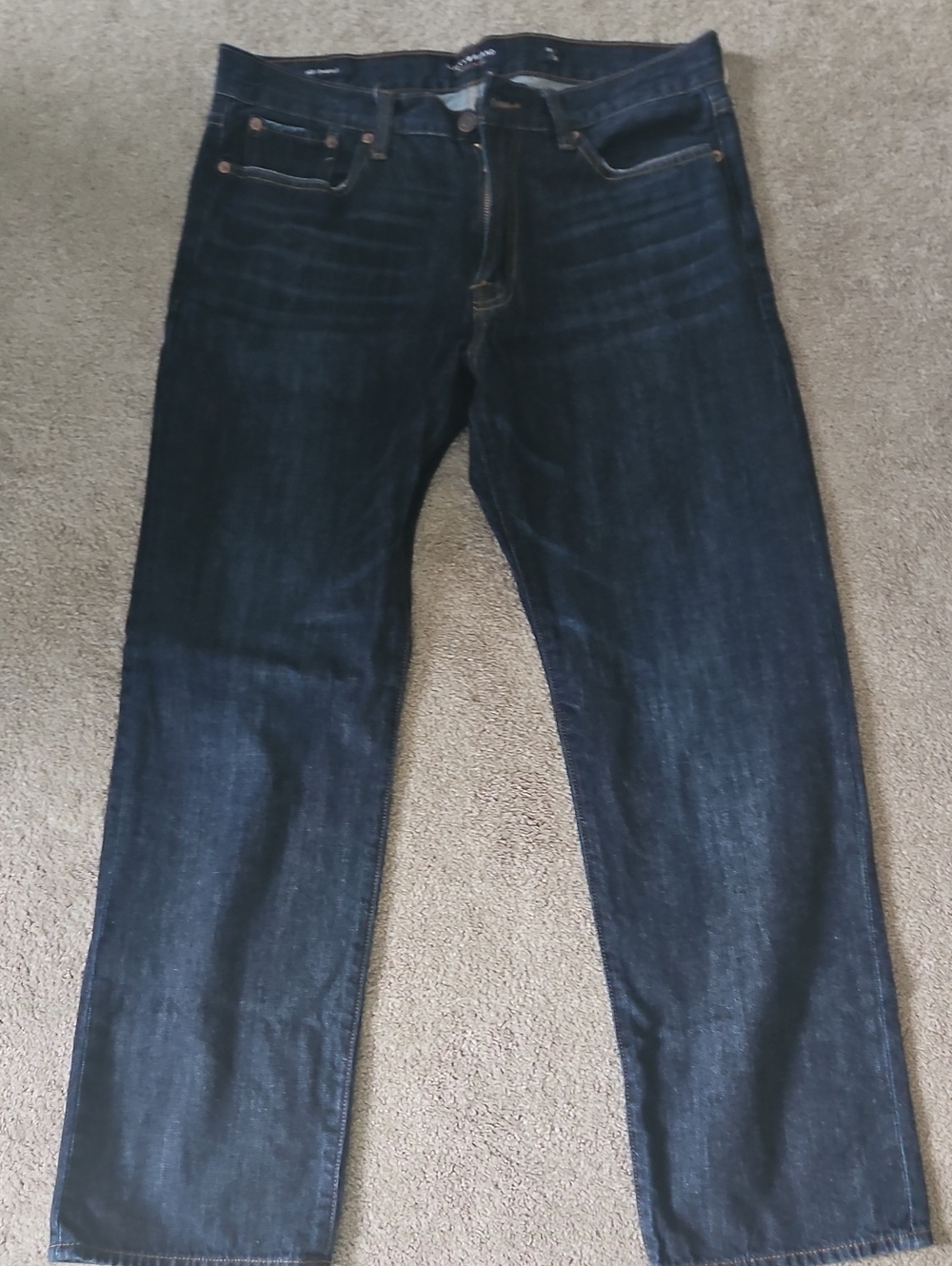 Lucky Brand Men's Straight Jeans in Dark Indigo